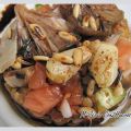 ENSALADA DE LENTEJAS CON SETAS