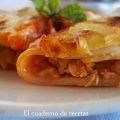 Canelones de Pollo del Cocido