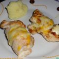 Rollitos de pavo con queso
