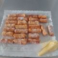 CAÑAS FRITAS RELLENAS DE CREMA