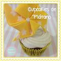 Cupcakes de Platano y Chocolate