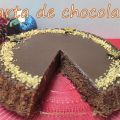 Tarta de chocolate con ganache