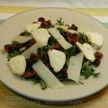 Microreceta ~ Ensalada de Rúcula y queso