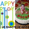 TARTA PARA MIGUEL EL GRAN CORREDOR