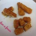 Queso empanado a la miel