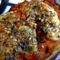 Balsas de berenjena rellenas al horno