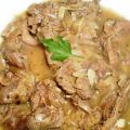 Mollejas de pollo encebolladas