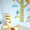 Galletas de azúcar y mantequilla con chuño