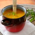 Sopita de zanahoria y miel