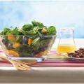 Ensalada de Espinacas con Moras Azules y Naranja