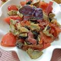 MOJETE DE ALCACHOFAS, TOMATES Y JAMON/[...]