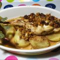 CONEJO AL HORNO CON FRUTOS SECOS