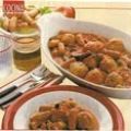 ALBONDIGAS CON SALCHICHAS Y BERENJENAS