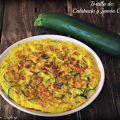 TORTILLA DE CALABACÍN Y JAMÓN COCIDO