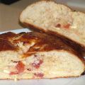 Pan de fresa y chocolate blanco