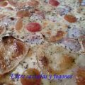 Quiché de queso de cabra y tomates Cherry