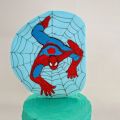 Tarta Spiderman SIN HUEVO Y SIN GLUTEN!!!!