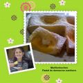 Marillenkuchen. Pastel de damascos austriaco