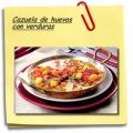 Cazuela de huevos con verduras (TM31 y TM21)