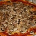 Pizza de champiñón