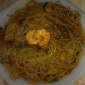 ESPAGUETIS CON GAMBAS