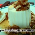 Queso de Burgos con miel y nueces