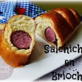Salchichón en Brioche