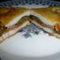 Pechugas Empanadas Rellenas de Pimientos y Jamón