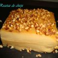 TARTA DE TOFFE Y GALLETAS