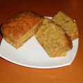 Mini Cake de zanahoria, queso y bacón.