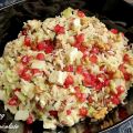 Ensalada tibia de arroz con granada, nueces y[...]