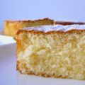 Bizcocho NUBE de nata y limón