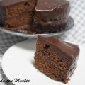 Tarta Sacher al microondas