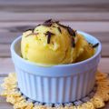 Helado casero de mango y yogur | Sin heladera