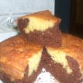 Bizcocho bicolor