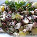 Papas aliñás con pulpo