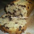 Bizcocho de vainilla con chispas de chocolate