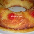 Torta volteada de piña