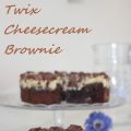 Twix Cheesecream Brownie
