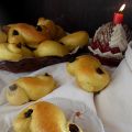 Bollos de Santa Lucía. Lussekatter.