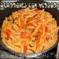 Macarrones con verduras