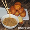 Receta de Mantou o Pan Chino y Yakisoba de Pollo