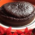 BIZCOCHO DE CHOCOLATE NEGRO SIN HUEVO
