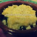 Espinacas gratinadas con papas a la crema