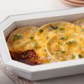 Horneado de enchiladas de pollo