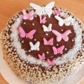Tarta mariposas de vainilla con crema de[...]