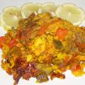 ARROZ CON VERDURAS Y EMPERADOR.