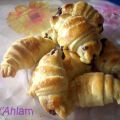 Croissants de chocolate rápidos