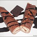 Filloas de chocolate con crema pastelera