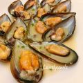 Mejillones en velouté de albariño